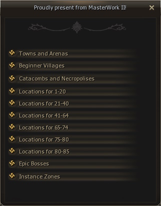 Club teleport E-Global Masterwork